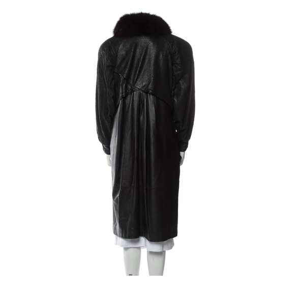Marvin Richards real leather and faux fur coat - Picture 3 of 3